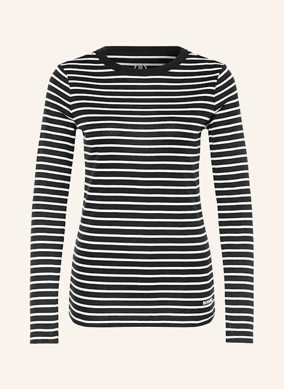 BOGNER Longsleeve LOUNA DUNKELBLAU/ WEISS