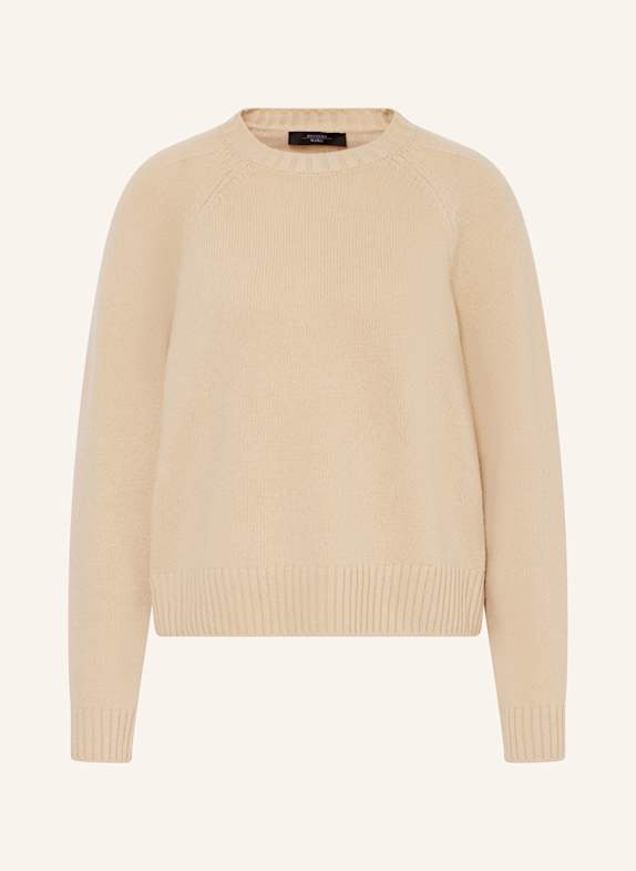 WEEKEND Max Mara Sweter GABBIA JASNOBRĄZOWY