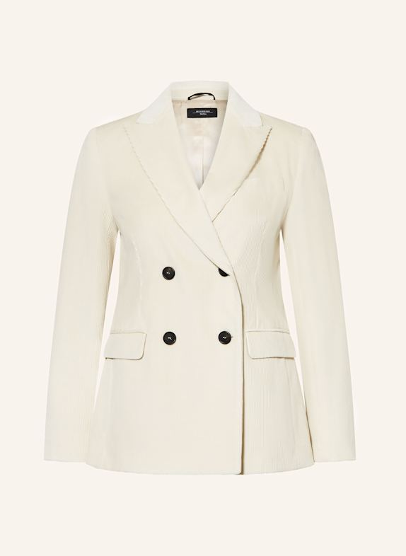 WEEKEND Max Mara Corduroy blazer KATANGA CREAM