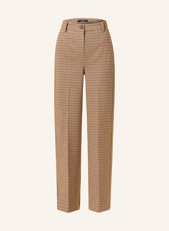 WEEKEND Max Mara Marlenehose PANETTO CAMEL/ DUNKELBRAUN/ HELLBRAUN