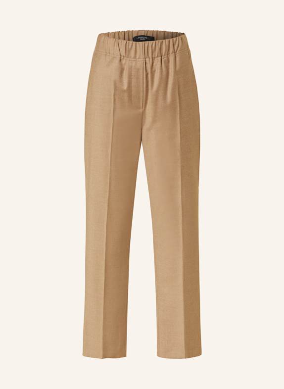 WEEKEND Max Mara Flannel trousers HATELEY CAMEL