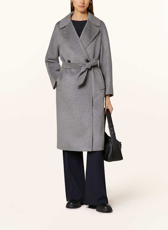 WEEKEND Max Mara Wool coat RESINA GRAY