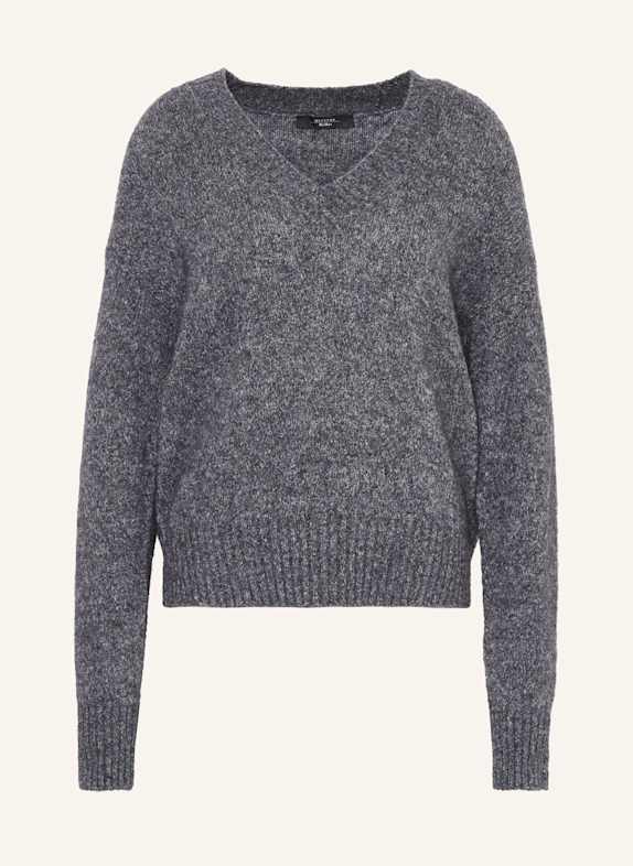 WEEKEND Max Mara Pullover VISITA mit Alpaka GRAU