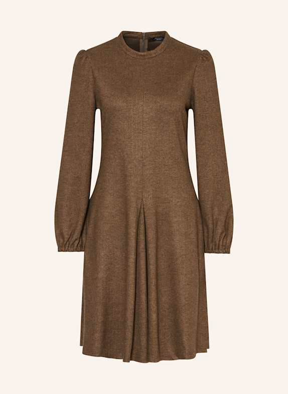 WEEKEND Max Mara Jerseykleid CANARD DUNKELBRAUN/ HELLBRAUN