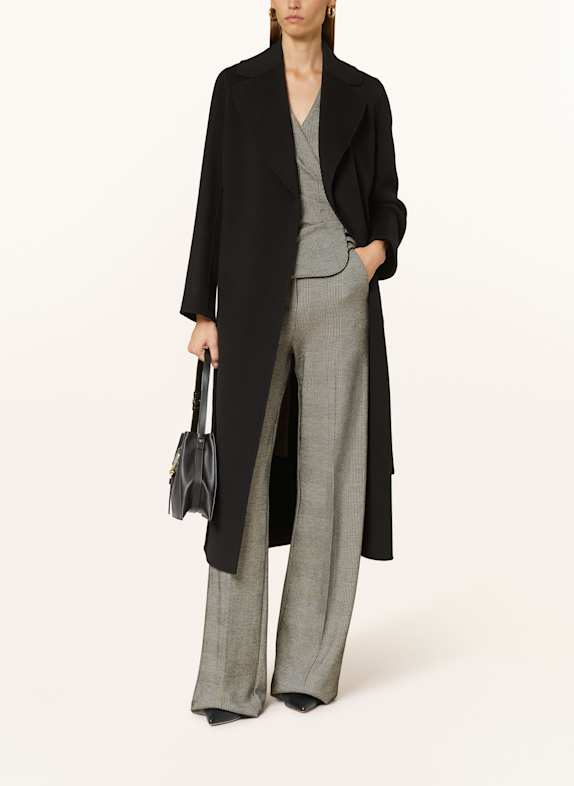 S Max Mara Wollmantel POLDO SCHWARZ