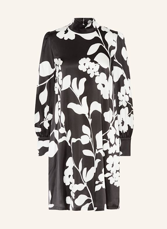 ANNA's Seidenkleid SCHWARZ / WEISS