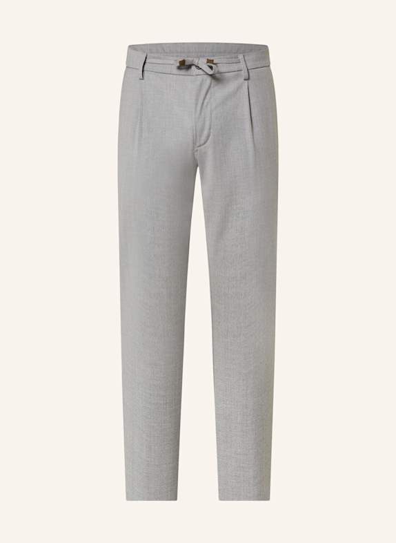 MASON'S Hose NEW YORK im Jogging-Stil Extra Slim Fit HELLGRAU