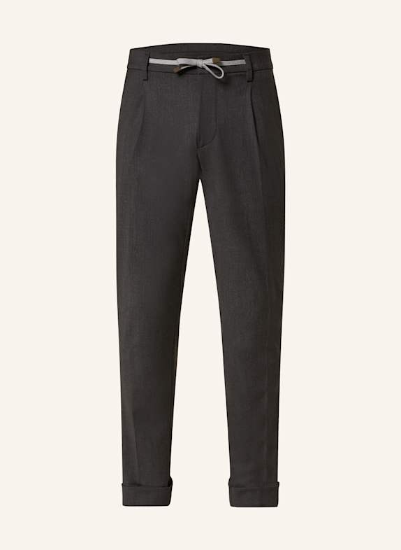 MASON'S Hose NEW YORK im Jogging-Stil Extra Slim Fit DUNKELGRAU
