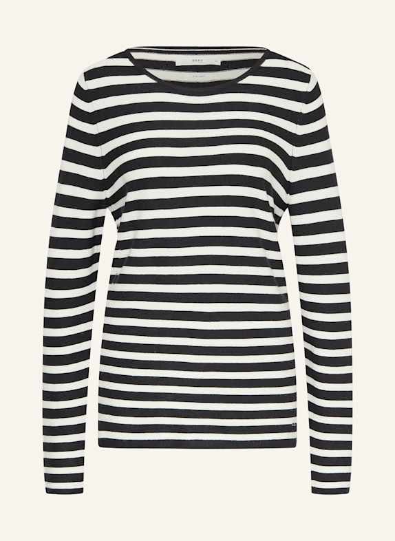 BRAX Pullover LESLEY WEISS/ DUNKELBLAU