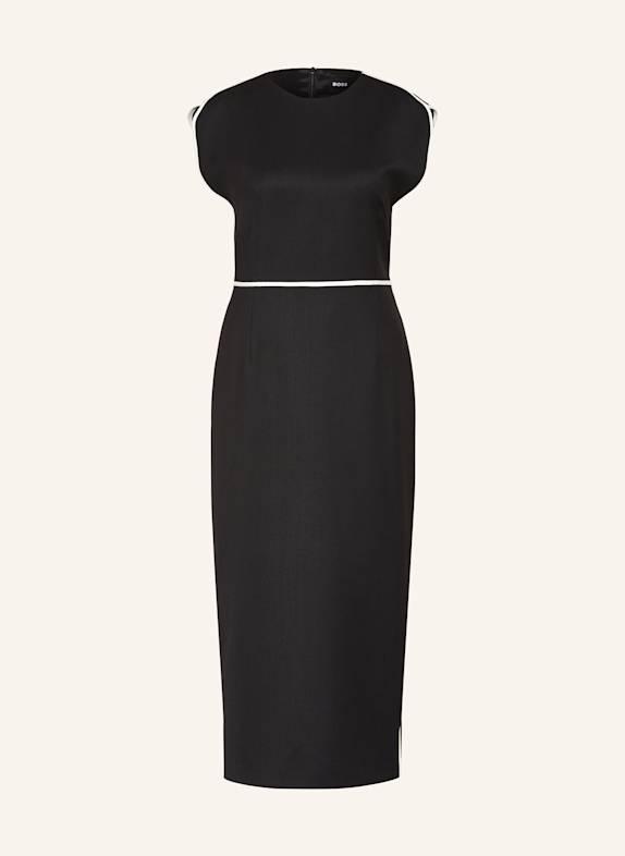 BOSS Sukienka etui DETIRA CZARNY