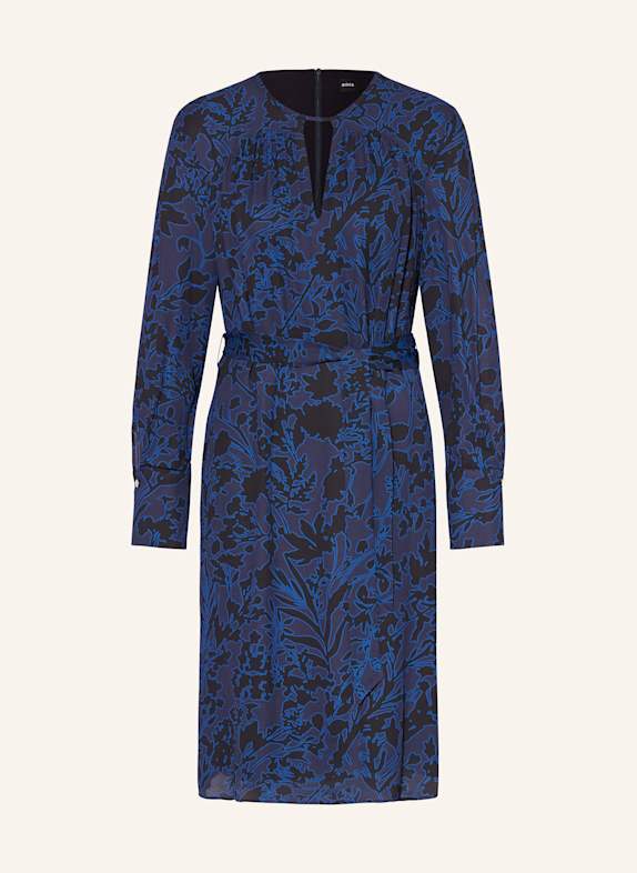 BOSS Dress DIBANORI3 TAUPE/ BLACK/ BLUE
