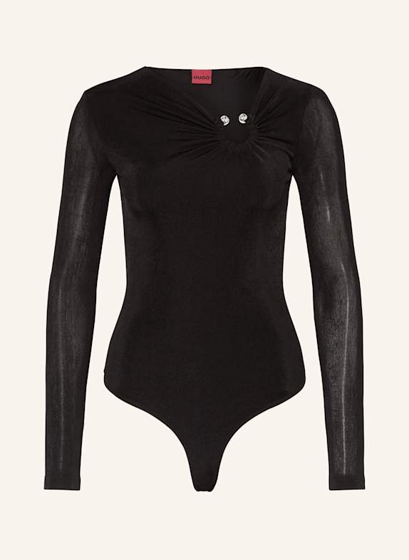 HUGO Body NEVANGELINE CZARNY