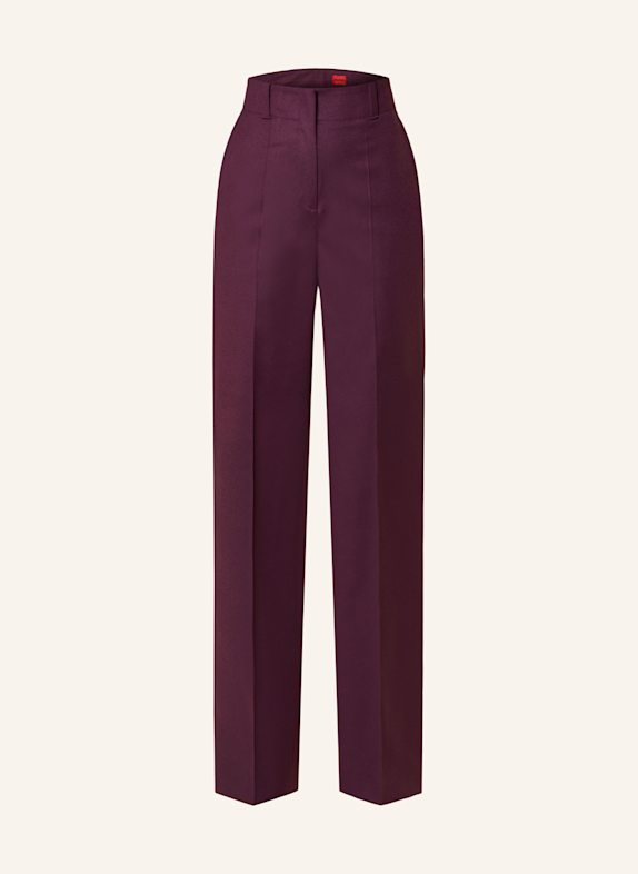 HUGO Trousers HULANA PURPLE