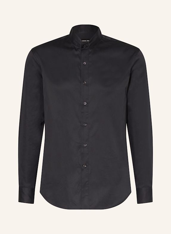 GIORGIO ARMANI Koszula comfort fit CZARNY