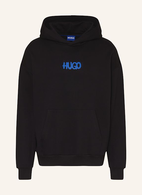 HUGO BLUE Hoodie NIMAYHO SCHWARZ