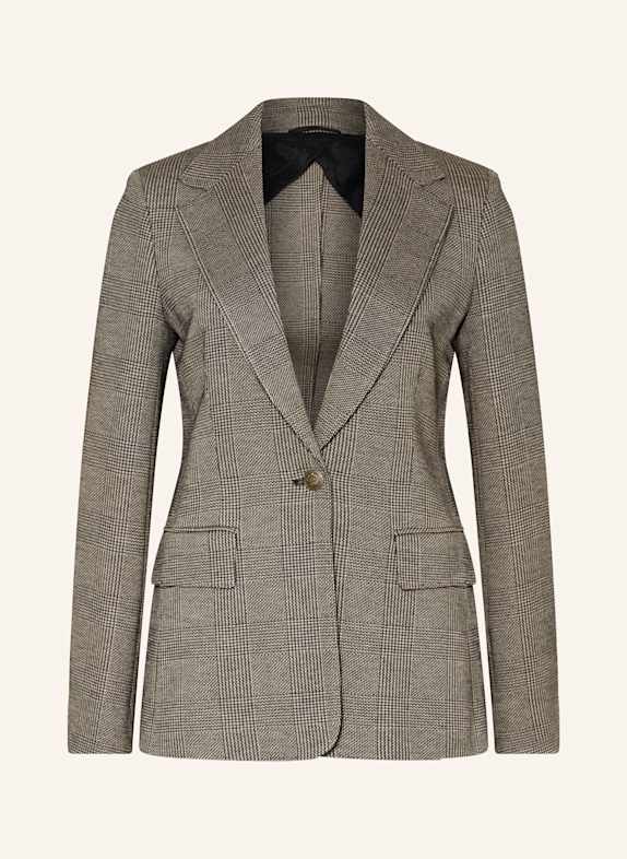 Max Mara Blazer MUSCHIO BLACK/ LIGHT BROWN