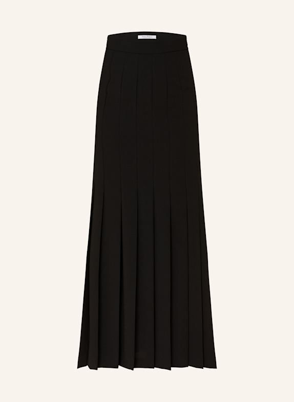Max Mara KADIAK teddy fur coat with alpaca BLACK