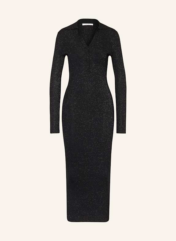 Max Mara Knit dress FRAIS with glitter thread BLACK