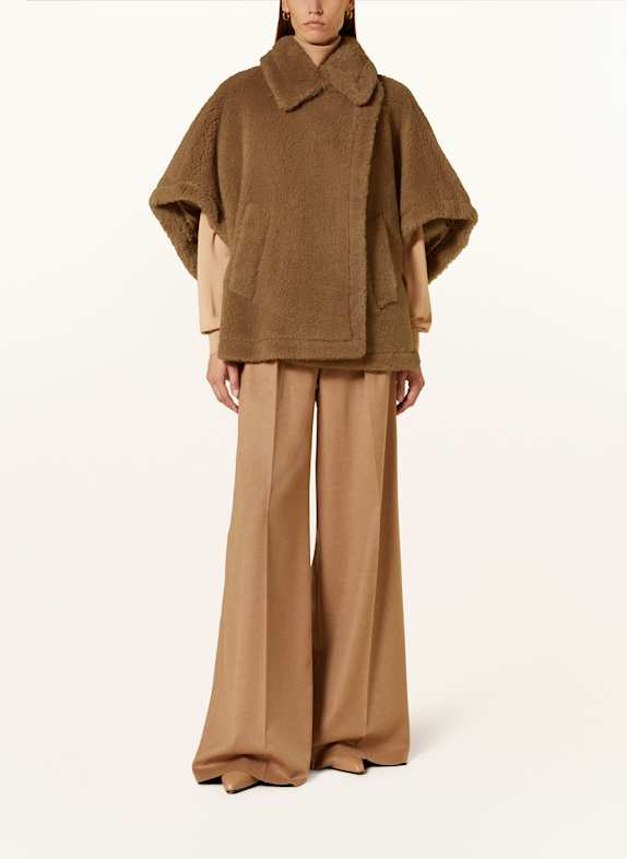 Max Mara Kamelhaar-Cape TEBE CAMEL