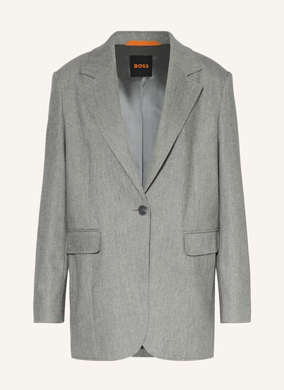 BOSS JASOBANE long blazer GRAY