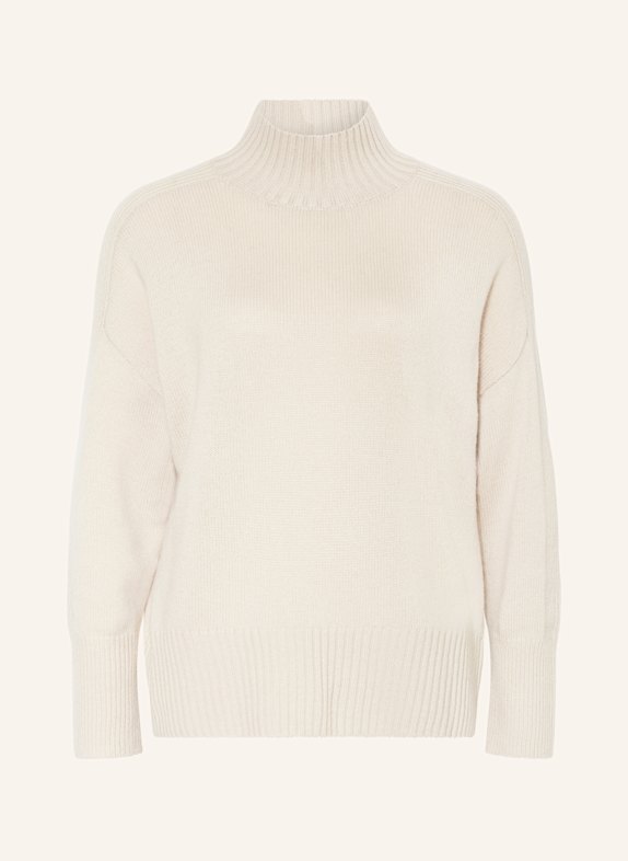 ALLUDE Cashmere sweater LIGHT BROWN