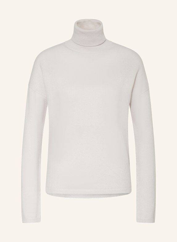 ALLUDE Turtleneck sweater in cashmere WHITE