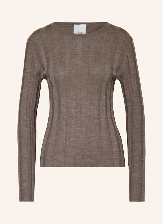 ALLUDE Pullover TAUPE