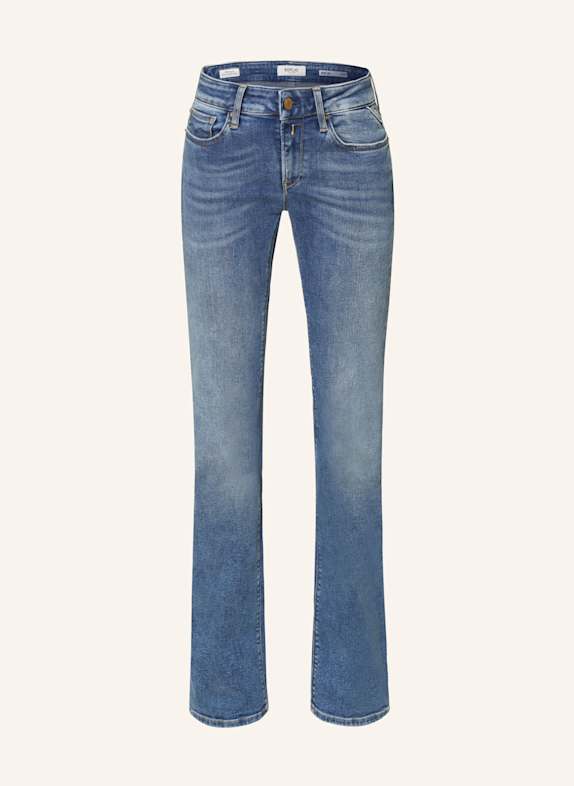 REPLAY Bootcut Jeans NEW LUZ 009 MEDIUM BLUE