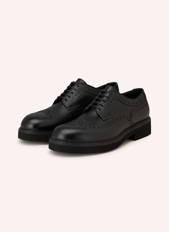 FERRAGAMO Lace-up shoes FIRE BLACK