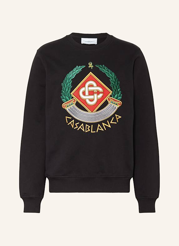 Casablanca Sweatshirt BLACK/ GREEN/ RED