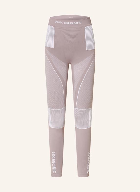 X-BIONIC Functional baselayer bottoms ENERGY ACCUMULATOR® 4.0 LIGHT PURPLE/ WHITE