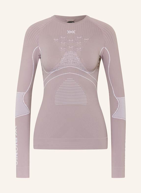 X-BIONIC Functional underwear shirt ENERGY ACCUMULATOR 4.0 LIGHT PURPLE/ WHITE