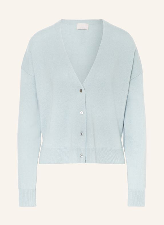 HEMISPHERE Cashmere cardigan LIGHT BLUE