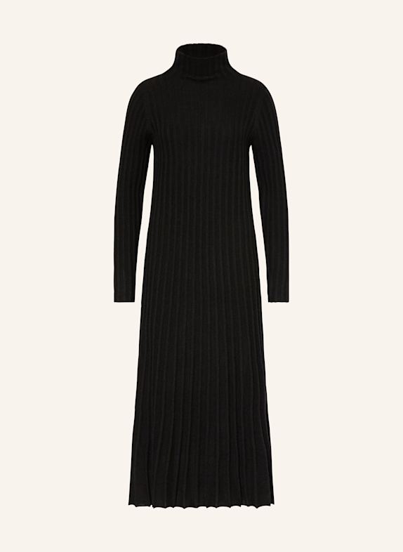 HEMISPHERE Cashmere knit dress BLACK