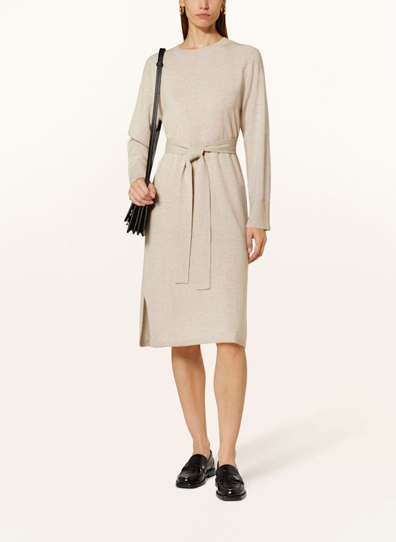 HEMISPHERE Cashmere knit dress BEIGE