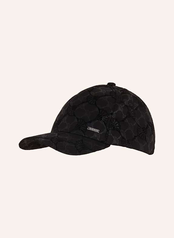 JOOP! Jersey cap with velvet BLACK