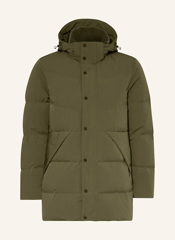 PAUL & SHARK Down parka OLIVE