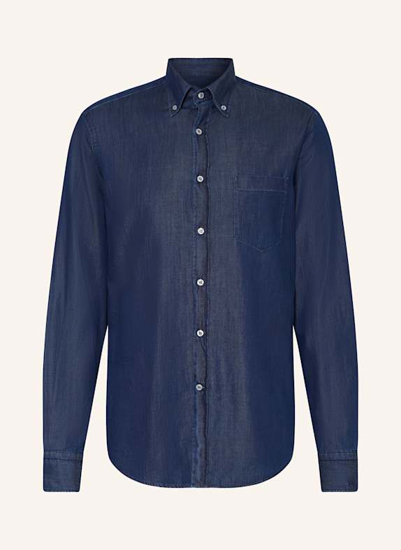 PAUL & SHARK Jeanshemd Comfort Fit DUNKELBLAU