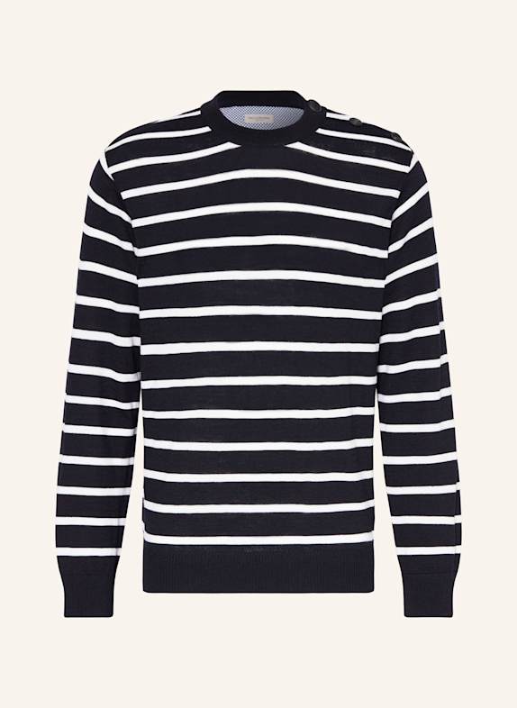 PAUL & SHARK Pullover DUNKELBLAU/ WEISS