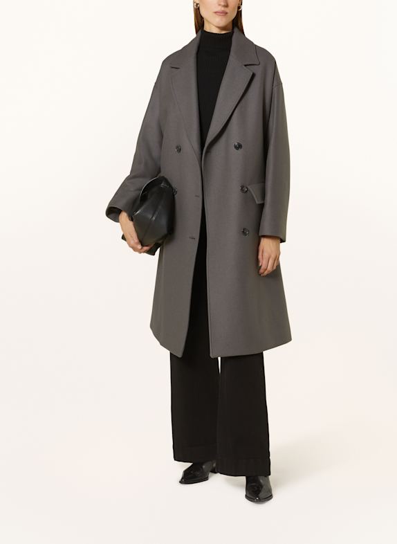 HERNO Wool coat GRAY