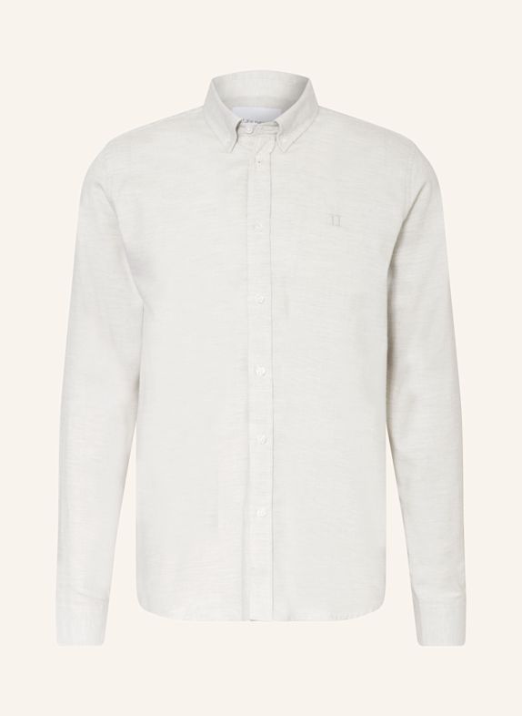LES DEUX Flanellhemd DESERT REG Regular Fit HELLGRAU