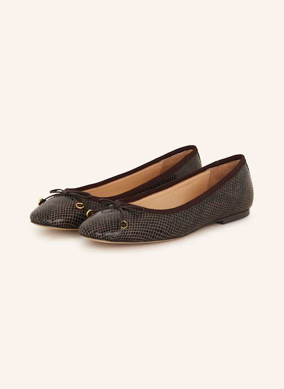 ODISSì LOU ballerinas DARK BROWN