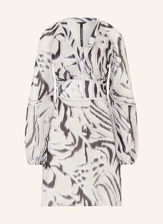 GUESS Dress YVETTE LIGHT GRAY/ BLACK