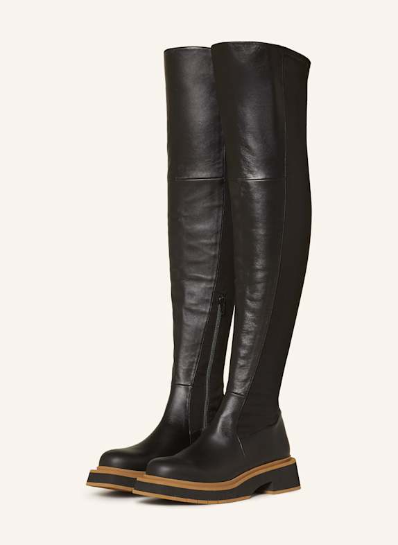 PALOMA BARCELÓ Overknee-Stiefel GAELIA SCHWARZ