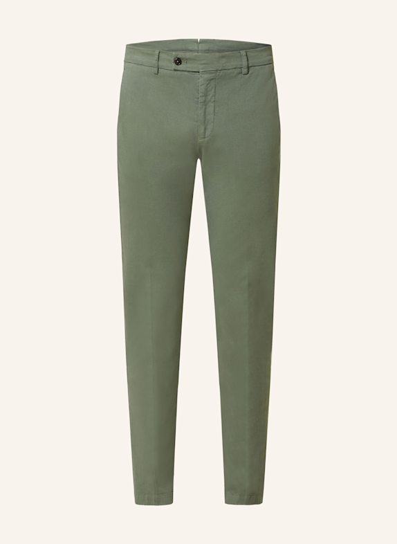 BERWICH Chinos extra slim fit KHAKI