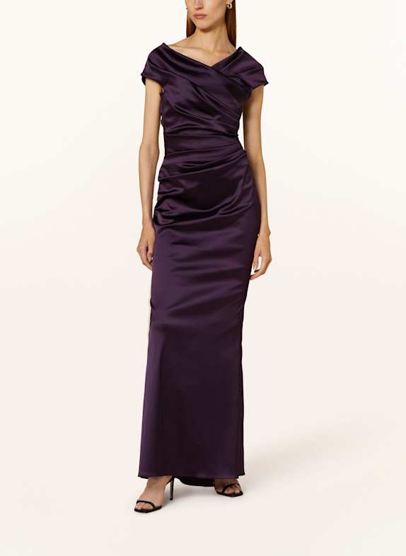 TALBOT RUNHOF Abendkleid DUNKELLILA