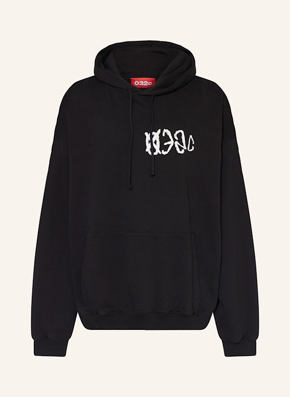 032c Hoodie SOS SCHWARZ