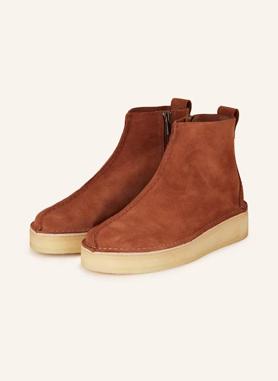 Clarks ORIGINALS Plateau-Stiefeletten TREK BRAUN