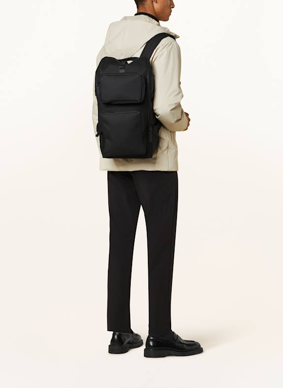 RAINS Rugzak TRAIL CARGO 14 l met laptopvak ZWART