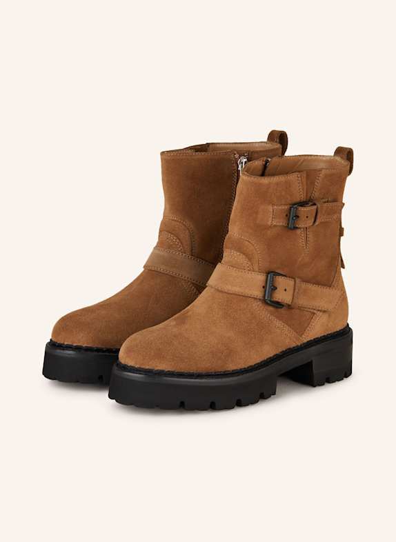 FREE LANCE Biker Boots CARRIE CAMEL